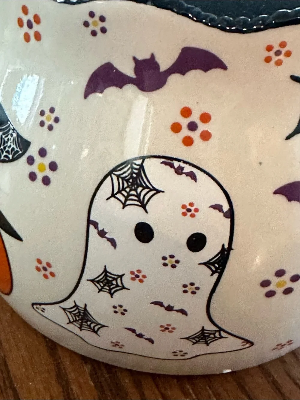 Temptations Boofetti Halloween 1 Quart Canister Or Cookie Jar